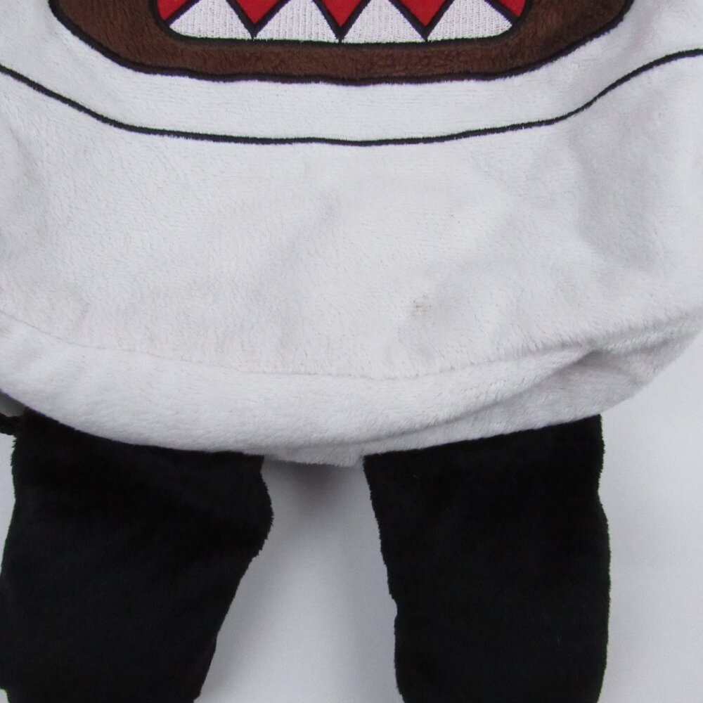 Domo Kun NHK-TYO 1998-2011 Panda Bear 13" Plush Backpack HTF Rare Adjustable - Picture 2 of 14